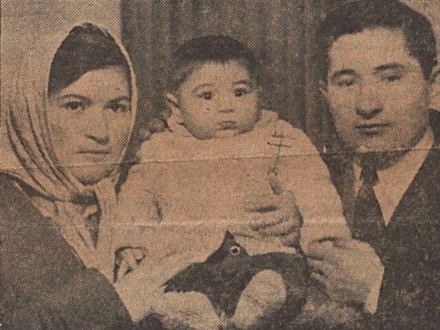Feride, 2 yaşındaki oğulları ve Mustafa