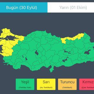 Birçok kente sağanak uyarısı!