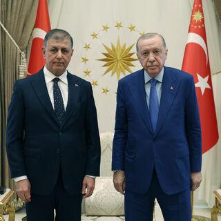 Cumhurbaşkanı Erdoğan, Cemil Tugay'ı kabul etti