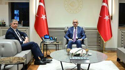 Bakan Uraloğlu, Cemil Tugay'ı kabul etti