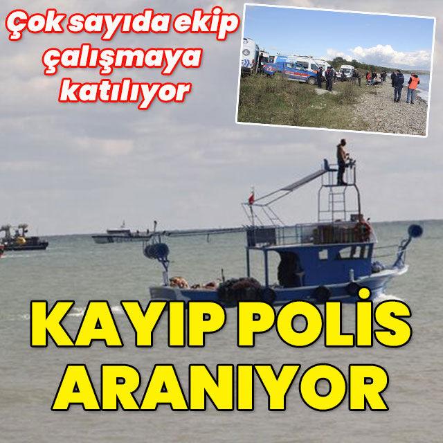 Çok sayıda ekip çalışmaya katılıyor! Kayıp polis aranıyor