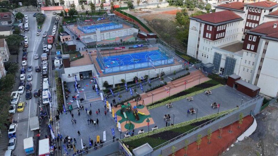 İBB'nin Halet Çambel Spor Kompleksi açıldı