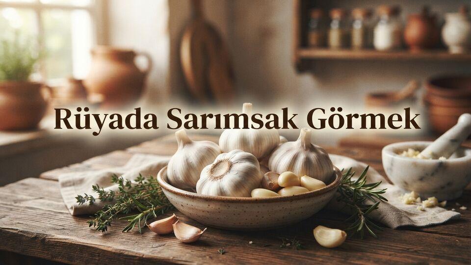 Rüyada sarımsak görmek ne anlama gelir?