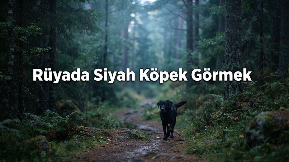 Rüyada siyah köpek görmek ne anlama gelir?