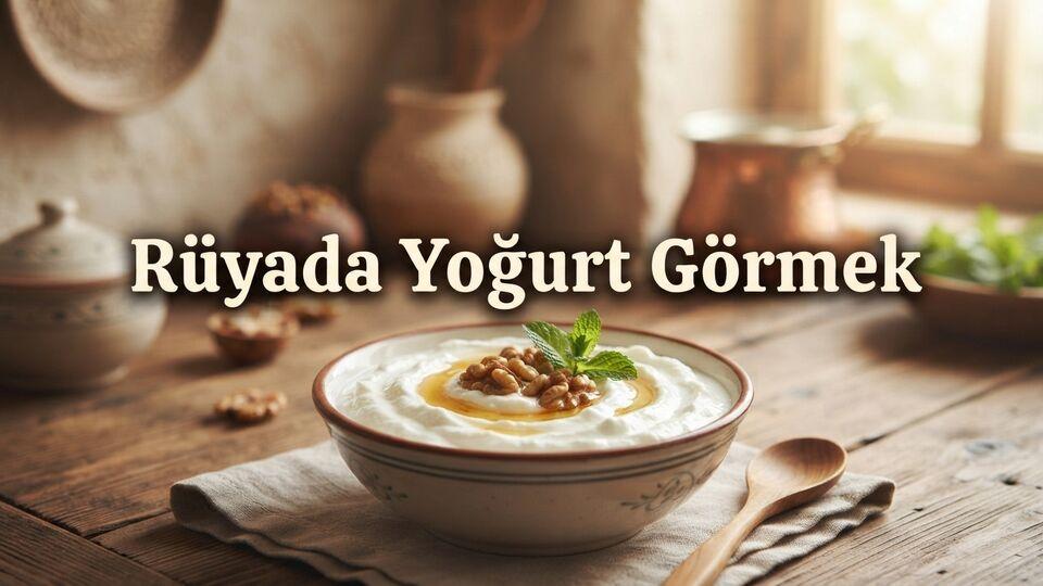 Rüyada yoğurt görmek ne anlama gelir?