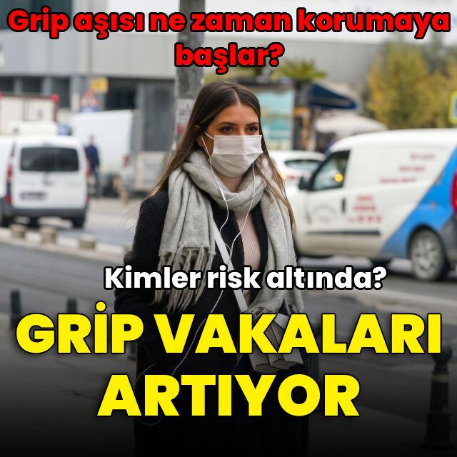 Grip vakalarında artış! Grip aşısını kimler yaptırmalı?