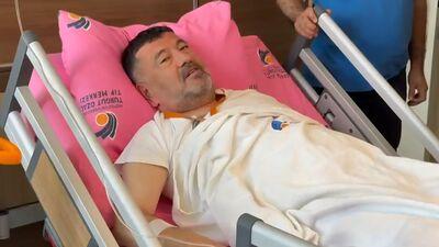 Veli Ağbaba hastaneden taburcu oldu