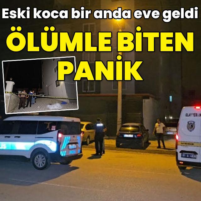 Eski koca bir anda eve geldi... Ölümle biten panik!