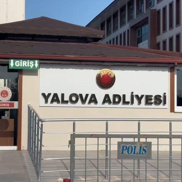 Yalova Adliyesi'nde 2 personel tutuklandı