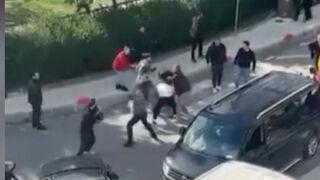 Yol verme kavgası caddeyi karıştırdı