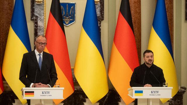 Almanya Başbakanı Kiev'de