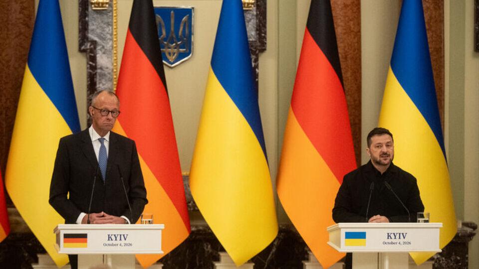 Almanya Başbakanı Kiev'de