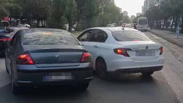 Ceza korkusuyla camdan cama tartıştılar