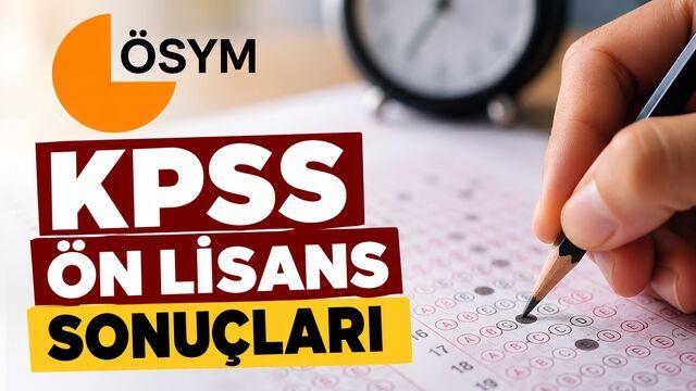 KPSS Ön Lisans sonuç tarihi belli oldu!