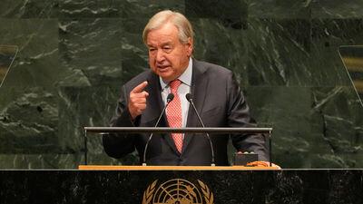 Guterres'ten Gazze'de 'kalıcı ateşkes' çağrısı