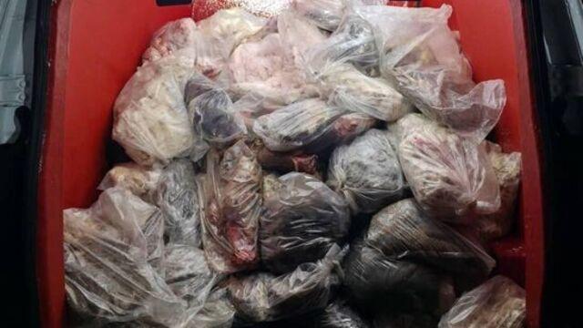 Diyarbakır'da içyağı ve sakatat ele geçirildi
