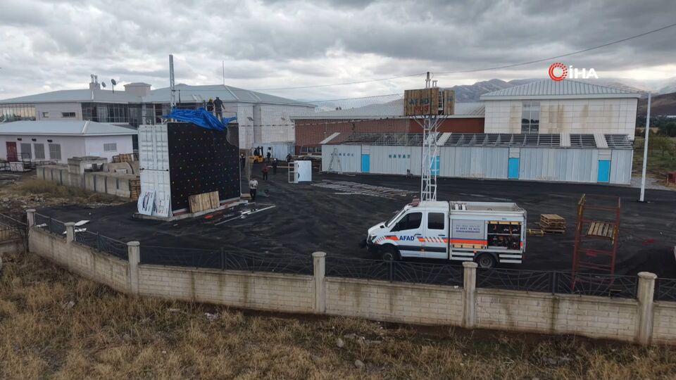 Atık malzemelerle "Afet Eğitim ve Macera Parkı"