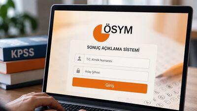 KPSS Lisans sonuçları açıklandı