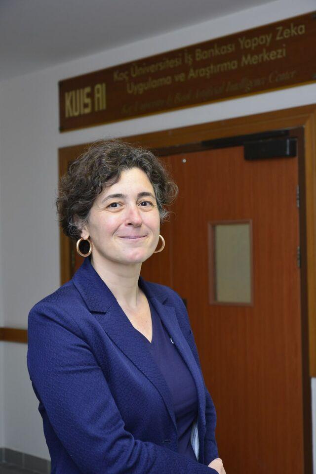 Prof. Çiğdem Gündüz Demir... Bilgisayar mahendisi, Koç Üniversitesi Yapay Zekâ Merkezi Direktörü