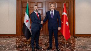 Bakan Fidan, Suriyeli mevkidaşı ile görüştü