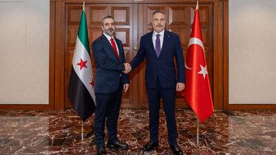 Bakan Fidan, Suriyeli mevkidaşı ile görüştü