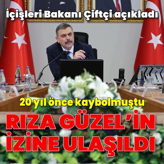 20 yıl önce kaybolmuştu, Rıza Güzel'in izine ulaşıldı