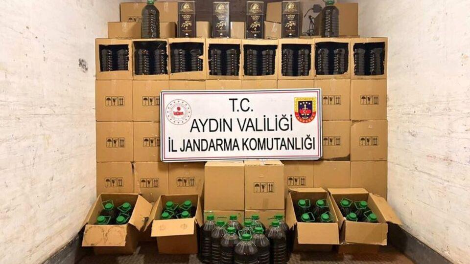 Aydın'da ele geçirildi: 5 bin 300 litre