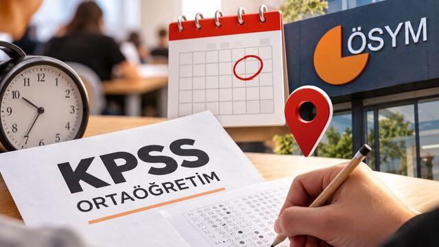KPSS Ortaöğretim sınav yerleri belli oldu mu?