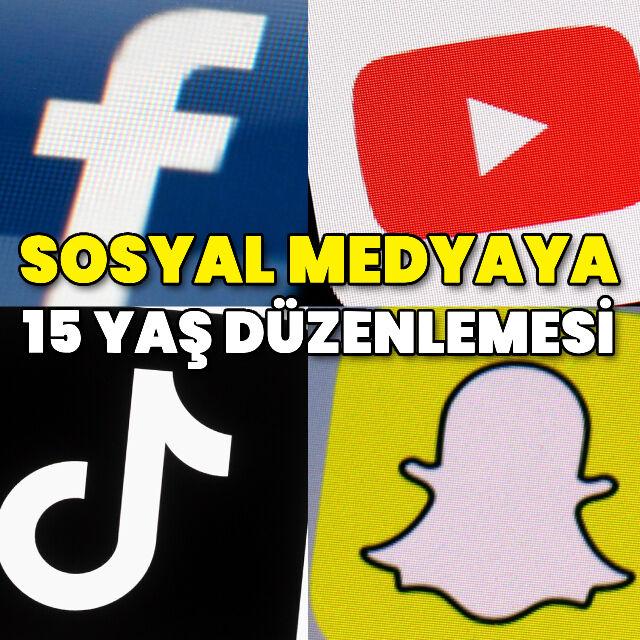 Sosyal medyaya 15 yaş düzenlemesi