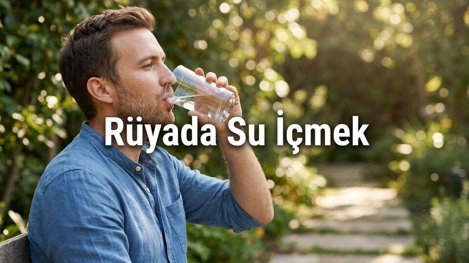 Rüyada su içmek ne anlama gelir?