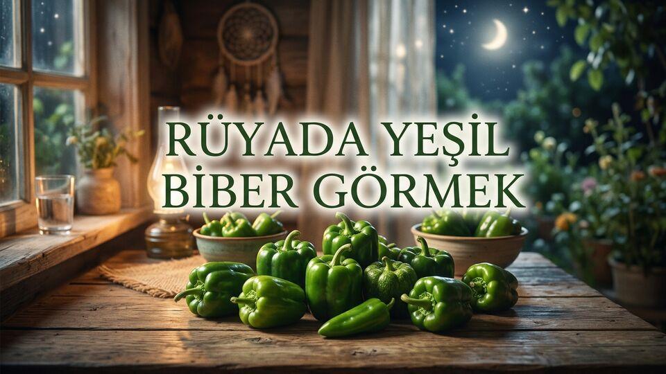 Rüyada yeşil biber görmek ne anlama gelir?