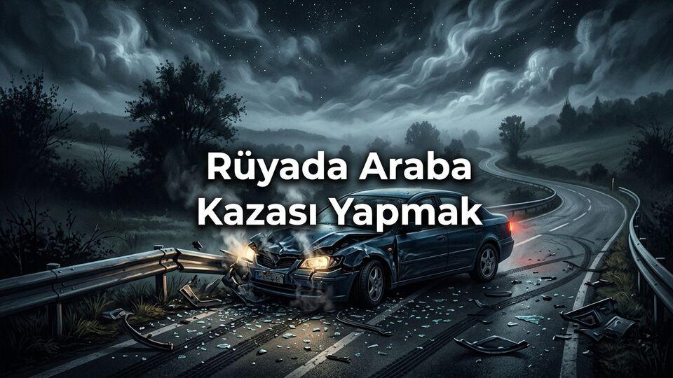 Rüyada araba kazası yapmak ne anlama gelir?