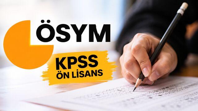 KPSS Ön Lisans sonuçları için gözler ÖSYM'de!
