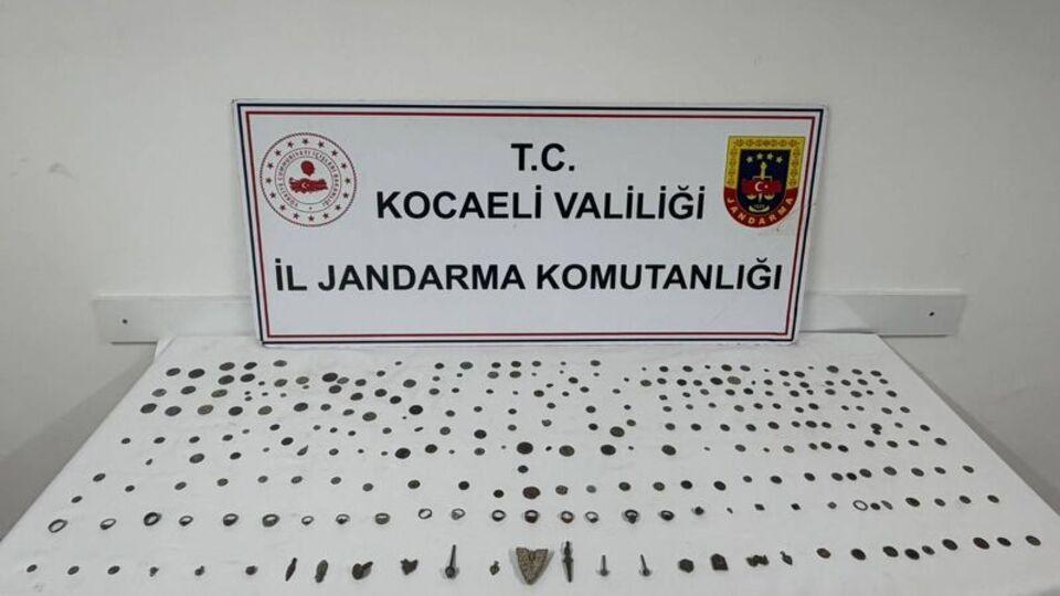 Kocaeli'de tarihi eser operasyonu