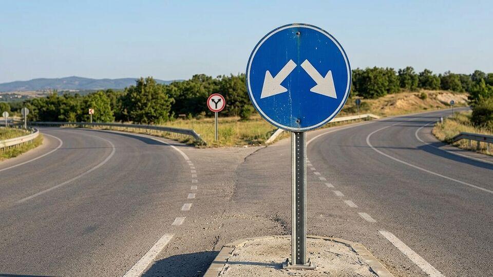 Mavi yuvarlak tabelanın anlamı bakın neymiş