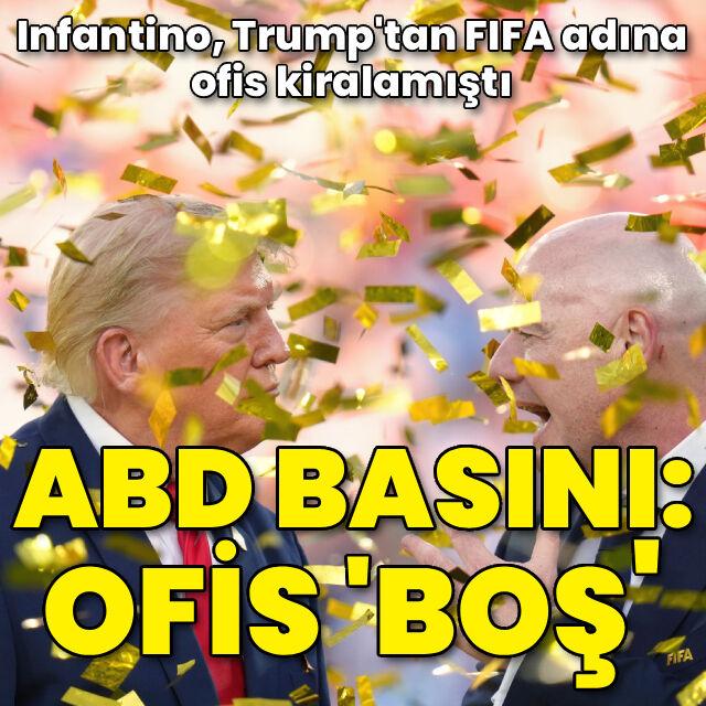 FIFA'nın Trump Tower'dan kiraladığı ofis 'boş'