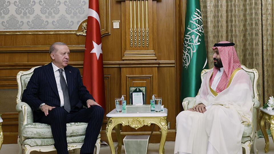 Cumhurbaşkanı Erdoğan'dan Suudi Veliaht Prens'e telefon