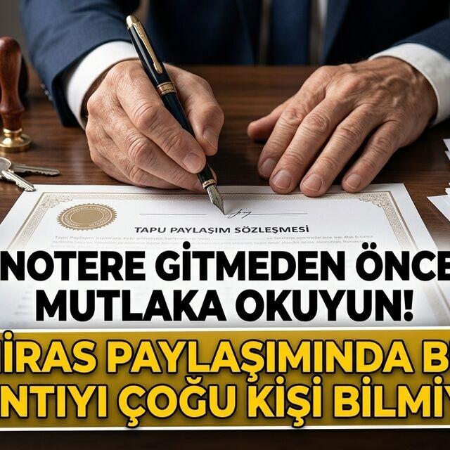 Notere gitmeden önce mutlaka okuyun!
