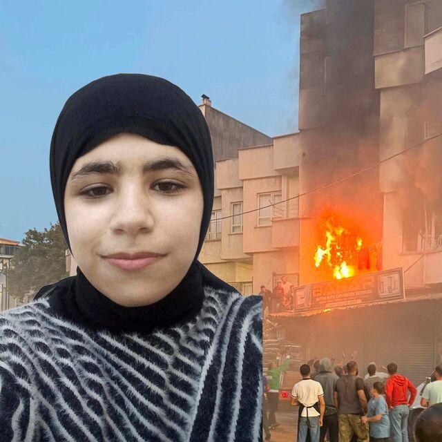 Küçük Emine yangın kurbanı