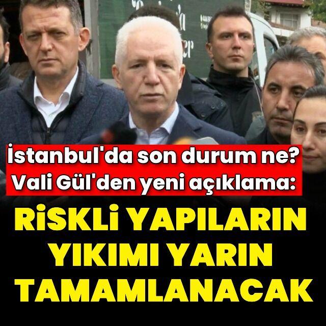 Vali Gül'den Ayazağa'da önemli açıklamalar