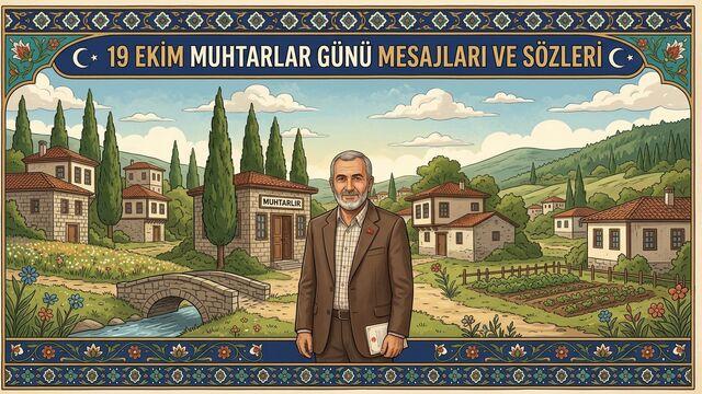 Muhtarlar Günü mesajları ve sözleri