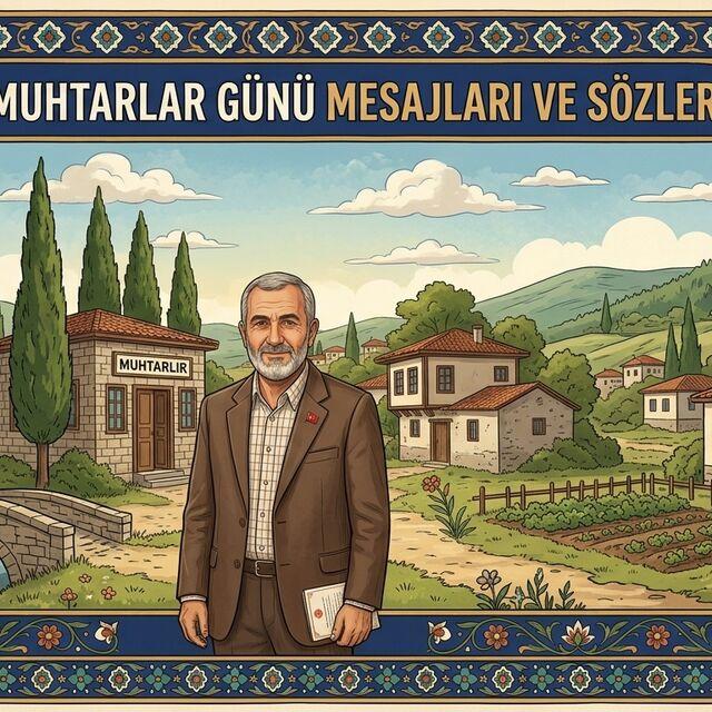 Muhtarlar Günü mesajları ve sözleri