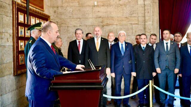 Muhtarlar Günü dolayısıyla Anıtkabir ziyareti