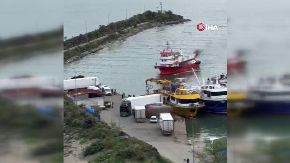 Denizde facia! Teknenin makarası koptu!