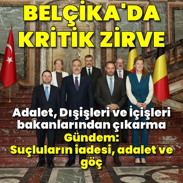 Belçika'da kritik zirve!