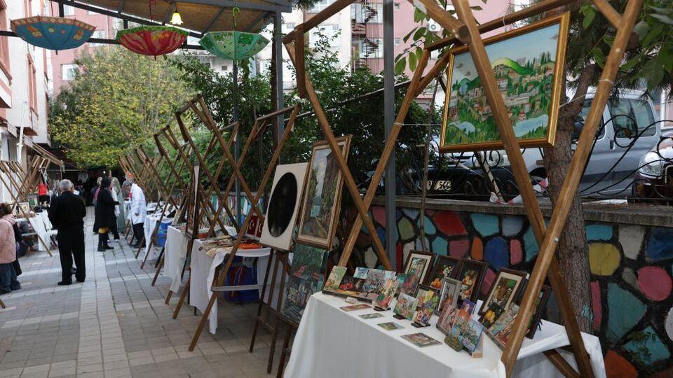 Kütahya'da "Sanat Sokağı" açıldı