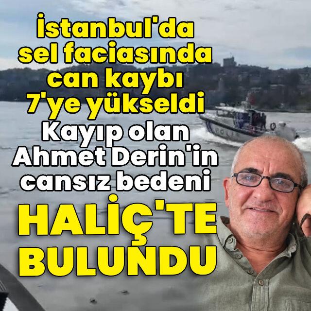 İstanbul'da sel faciasında can kaybı 7'ye yükseldi