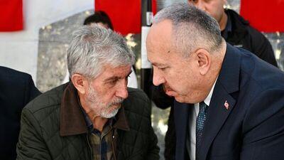 Şehit ailesini ziyaret etti