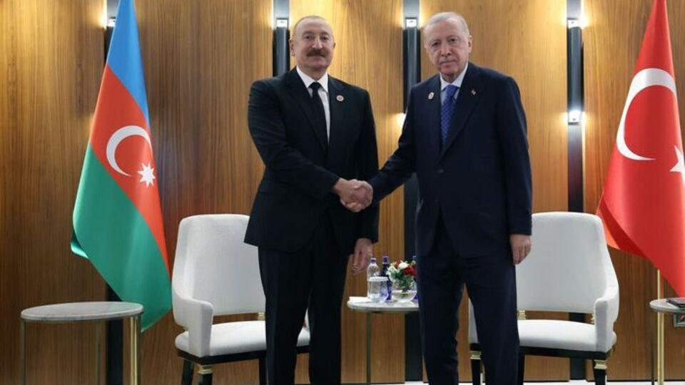 Cumhurbaşkanı Erdoğan, Aliyev ile görüştü