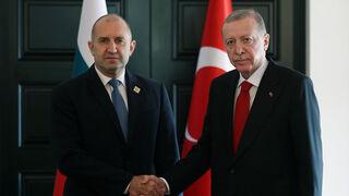 Cumhurbaşkanı Erdoğan, Radev ile görüştü